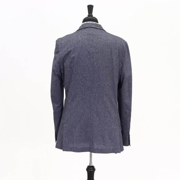 Stafford 42L Gray Solid 2-Button Sport Coat Blazer Jacket B303 - Picture 7 of 11